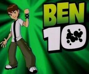 Puzzle Omnitrix με Ben 10 και Ben 10 λογότυπο
